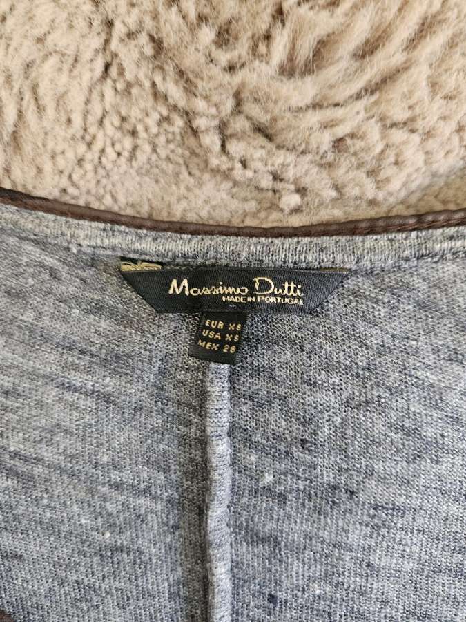 Pilka palaidinė Massimo Dutti