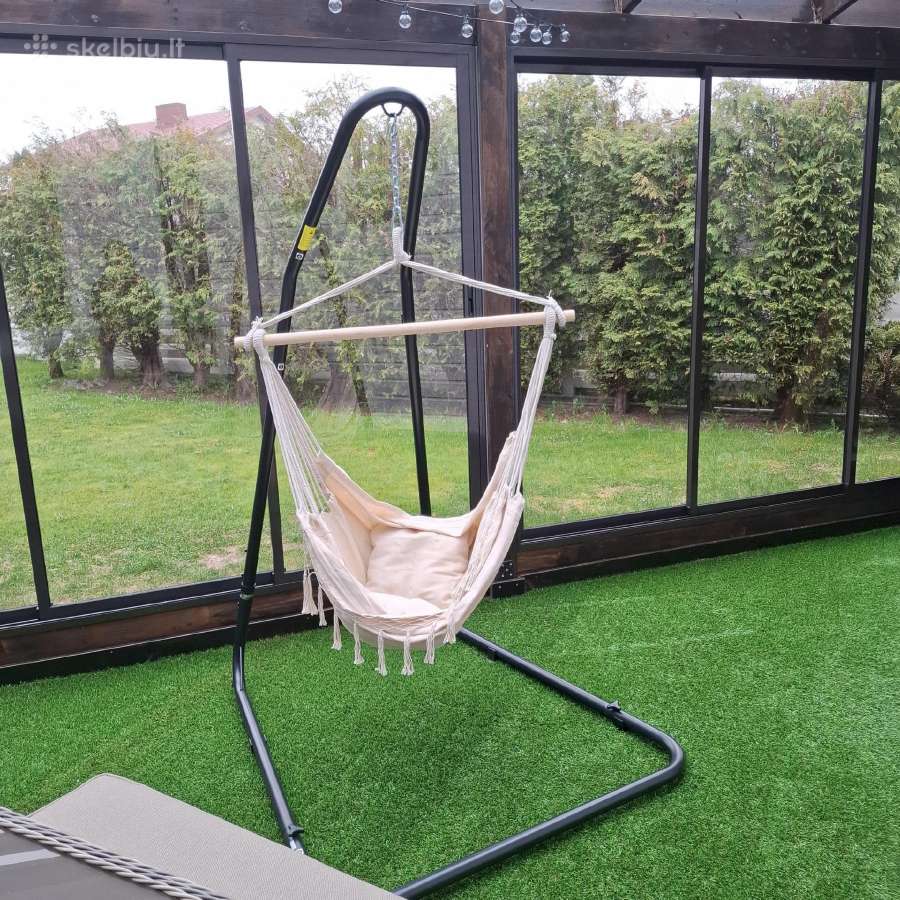 Naujas pakabinamas krėslas