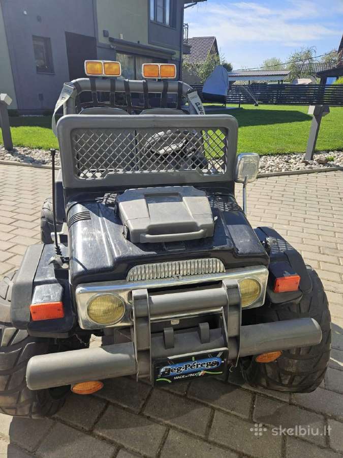 Galingas elektromobilius vaikams Peg Perego Gaucho