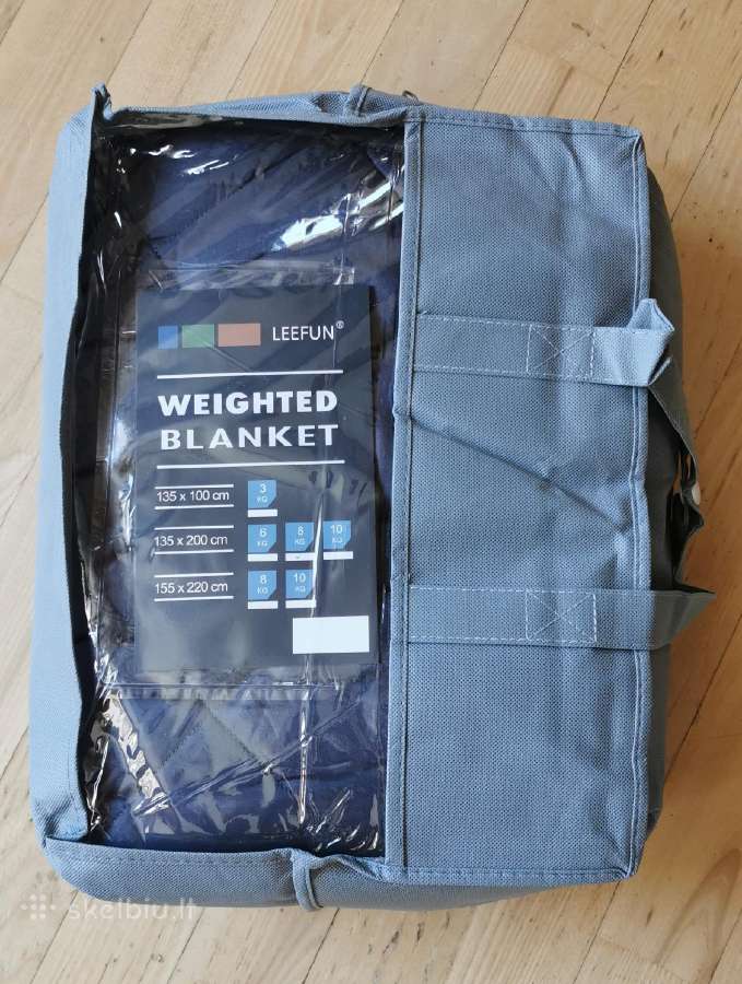 Sunki paklodė 1,35x2,00m. 8kg užklotas antklodė