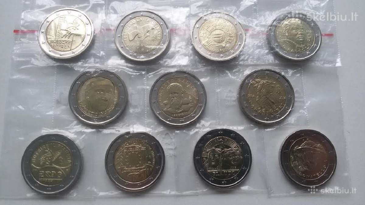 Turiu kelis Eurus po 2 Euru. Kaina po 3 euru.