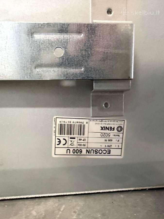 Natūralays šildymo plokštė Ecosun 600u, 600w - nuotraukos Nr. 5