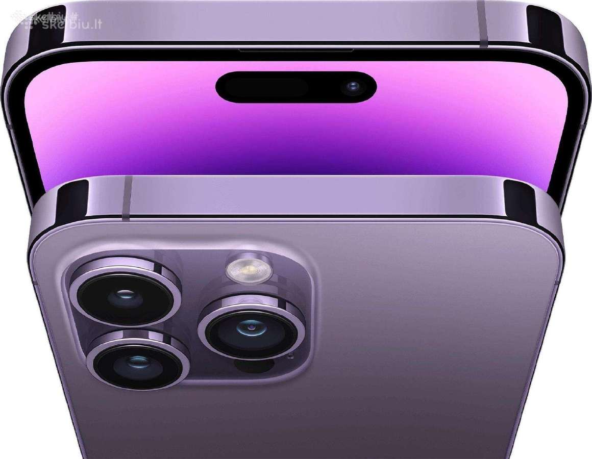 iPhone 14 Pro Max 512 GB (Dual Sim) Deep Purple - nuotraukos Nr. 4