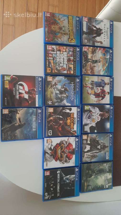 Sony Playstation 4 vaizdo žaidimai