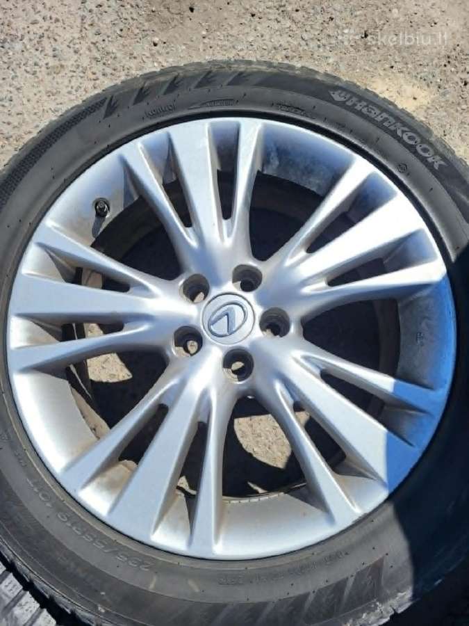 Lexus ratlankiai su žieminėmis padangomis - nuotraukos Nr. 2