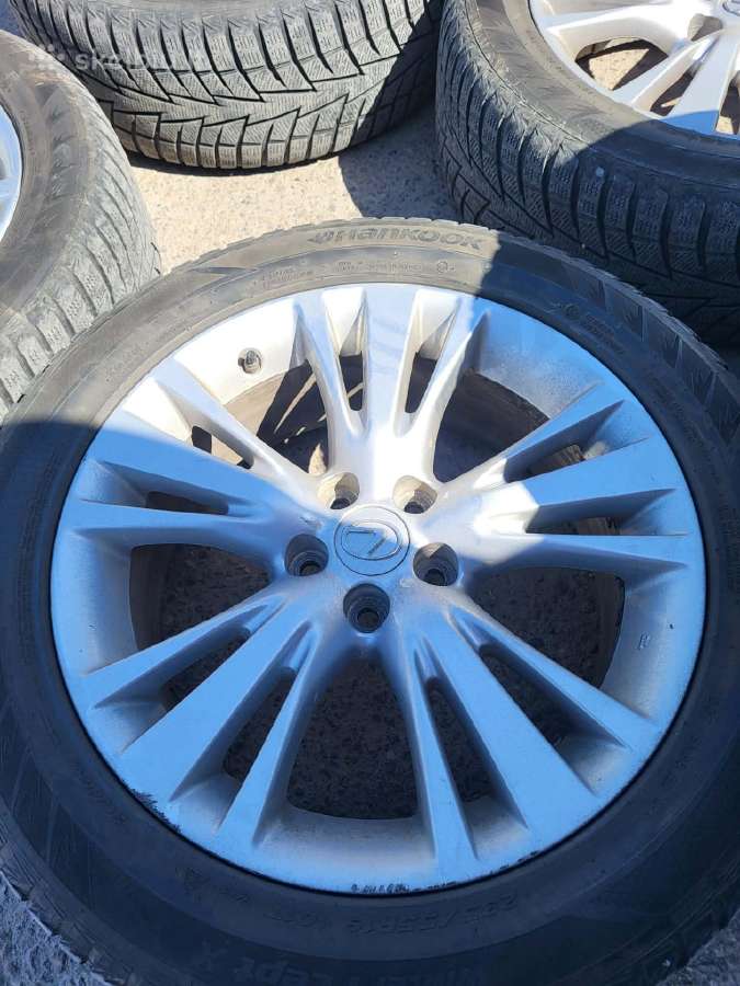 Lexus ratlankiai su žieminėmis padangomis - nuotraukos Nr. 4