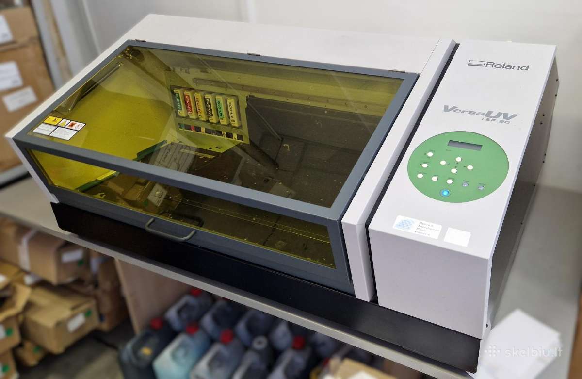 Roland Lef-20 Uv spausdintuvas Uv printing