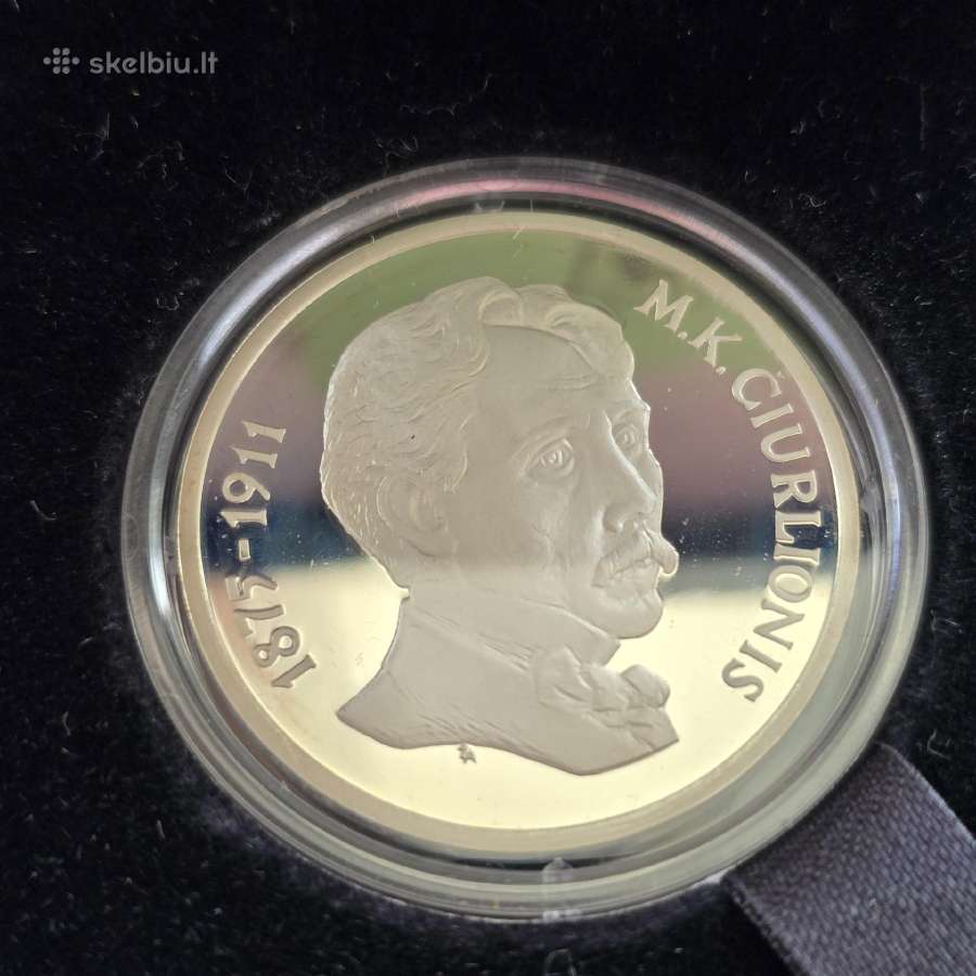 Lietuva 1995 50lt M.k.čiurlionio 120-OS gimimo met - nuotraukos Nr. 2