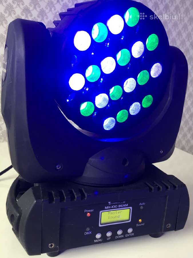 Šviesos efektas galva Stairville Mh-100 Beam su dė