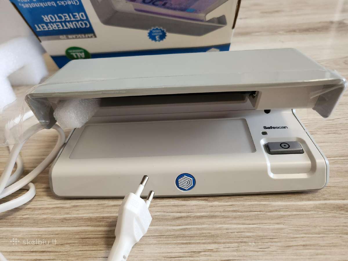 Pinigų tikrinimo aparatas Uv Safescan 70, pilkas - nuotraukos Nr. 7