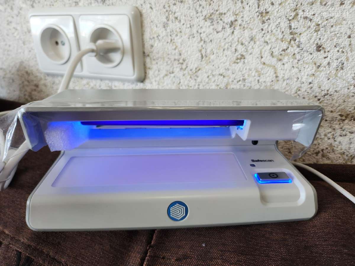 Pinigų tikrinimo aparatas Uv Safescan 70, pilkas - nuotraukos Nr. 8