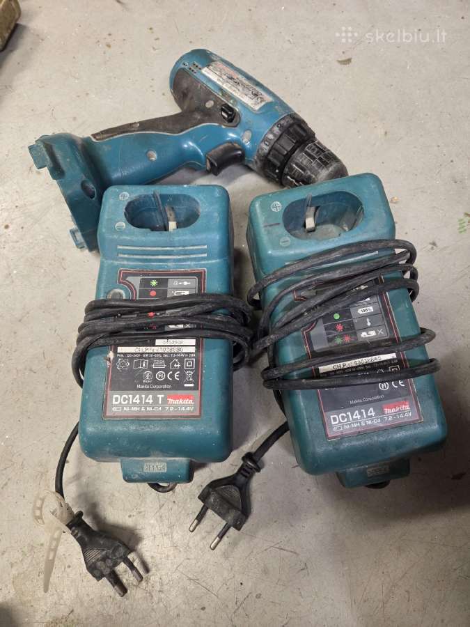 Makita pakrovėjas Dc1414t(7.2-14,4v)suktukai