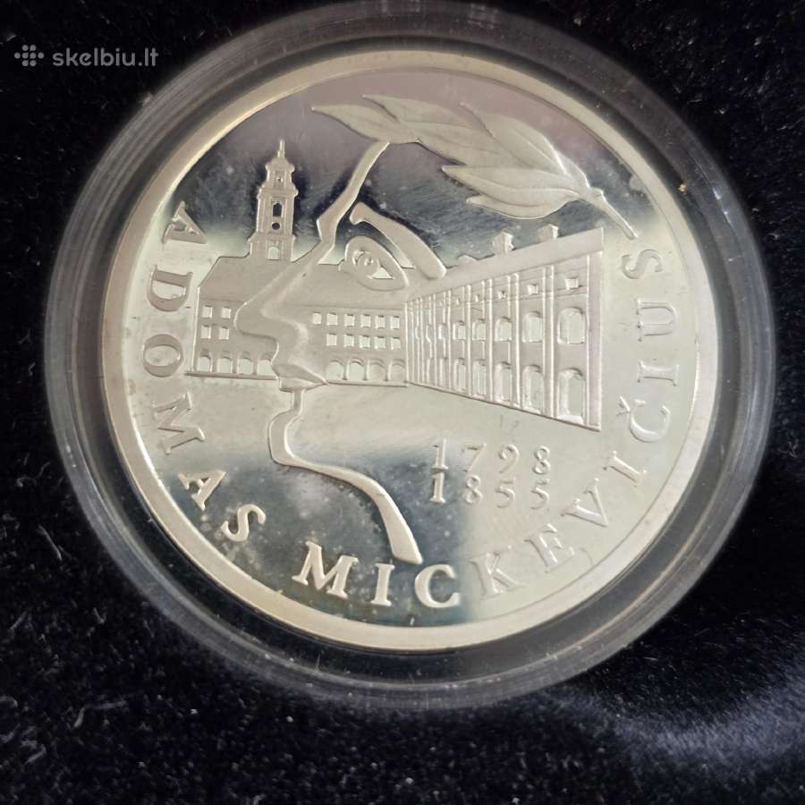 Lietuva 1998 50lt A.mickevičiaus gimimo 200-OS met - nuotraukos Nr. 2