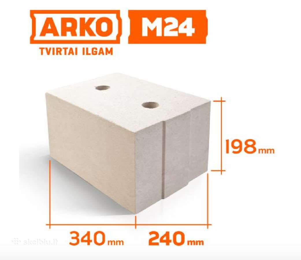Parduodu arko M24 blokus.