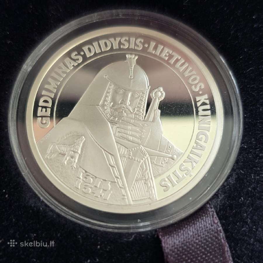 Lietuva 1996 50lt Kunigaikštis Gediminas - nuotraukos Nr. 2