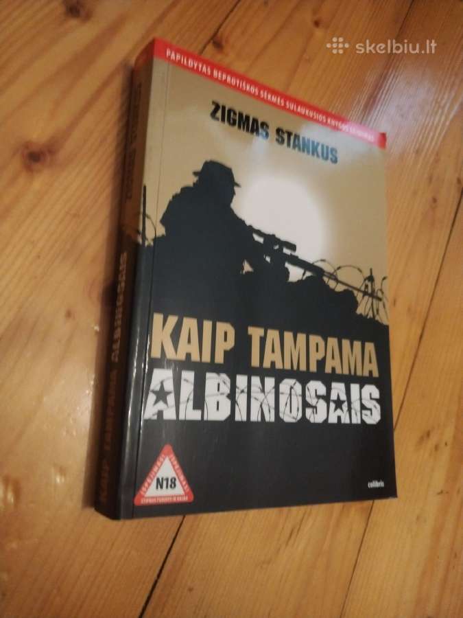 Knyga kaip tampama albinosais