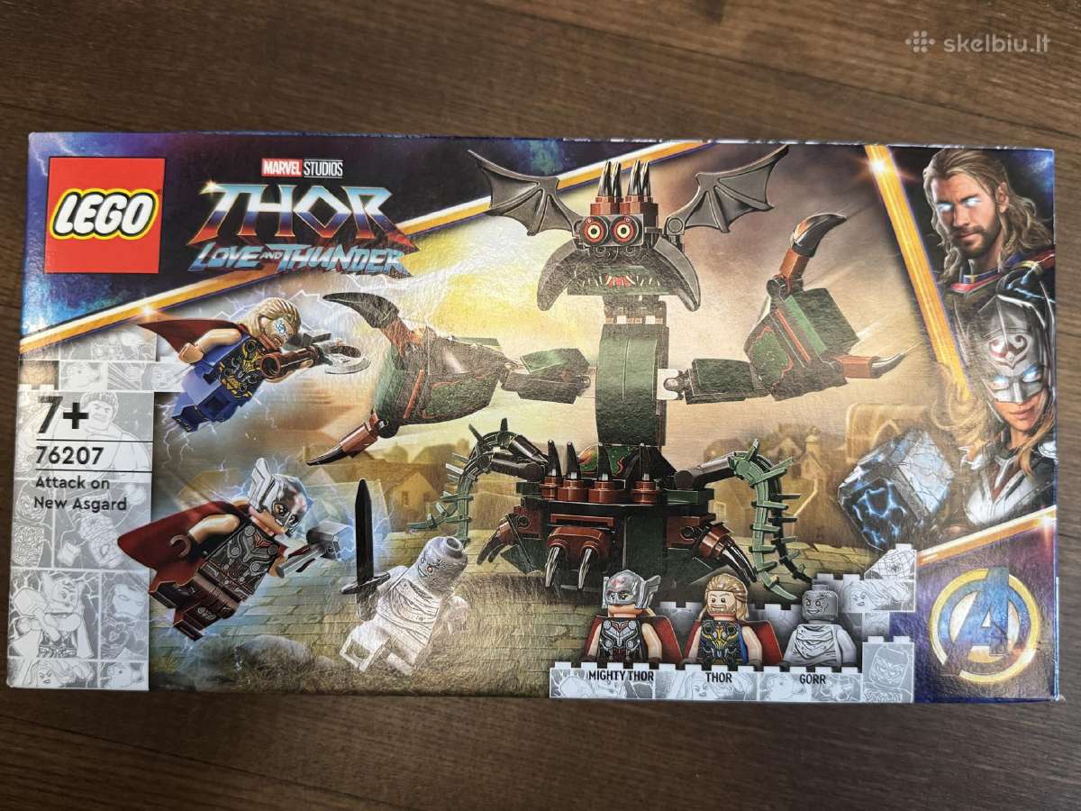 Konstruktorius Lego 76207 Attack on New Asgard