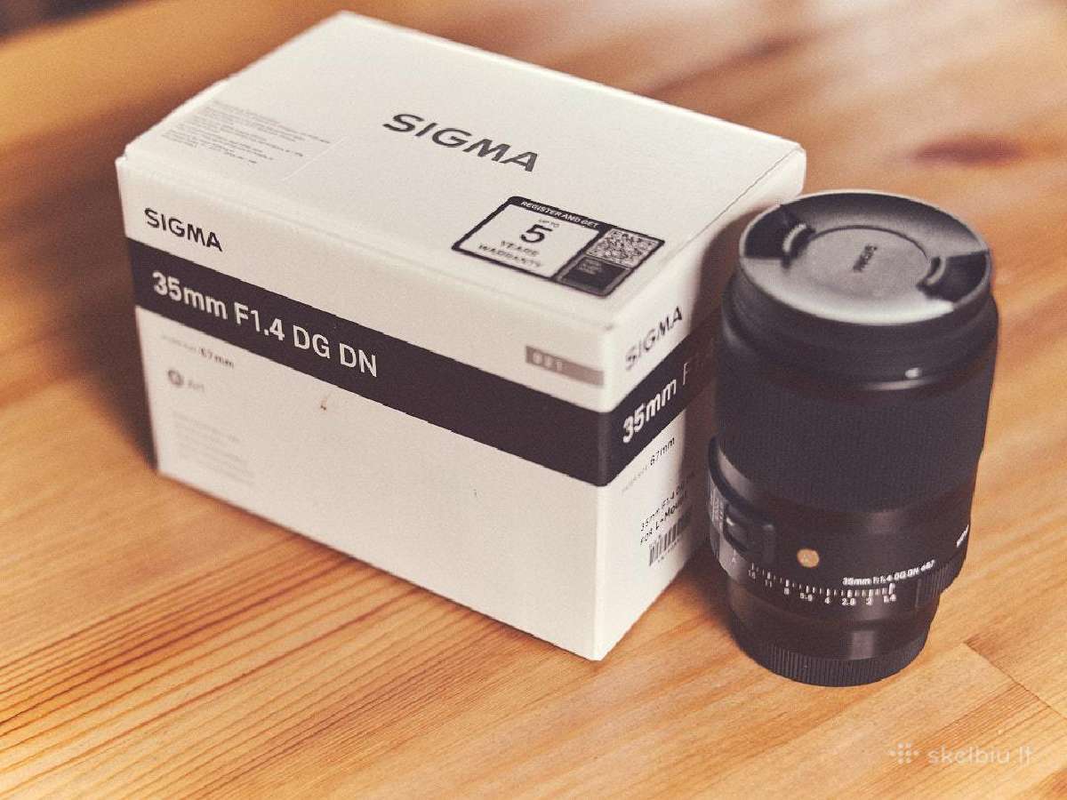 Sigma 35mm F1.4 Dg Dn L-mount