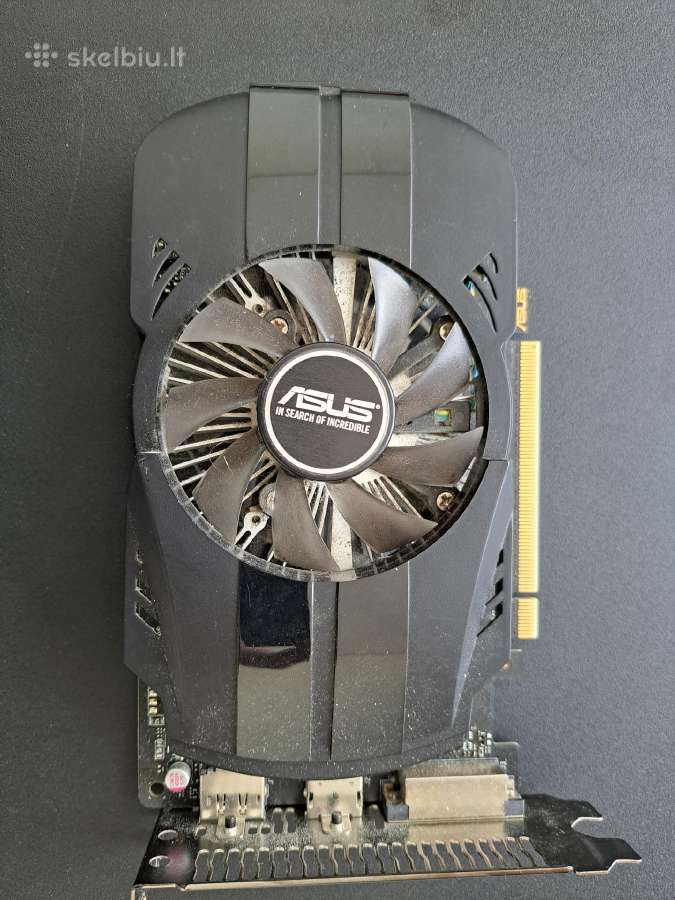 Gtx 1050 naudota vaizdo korta
