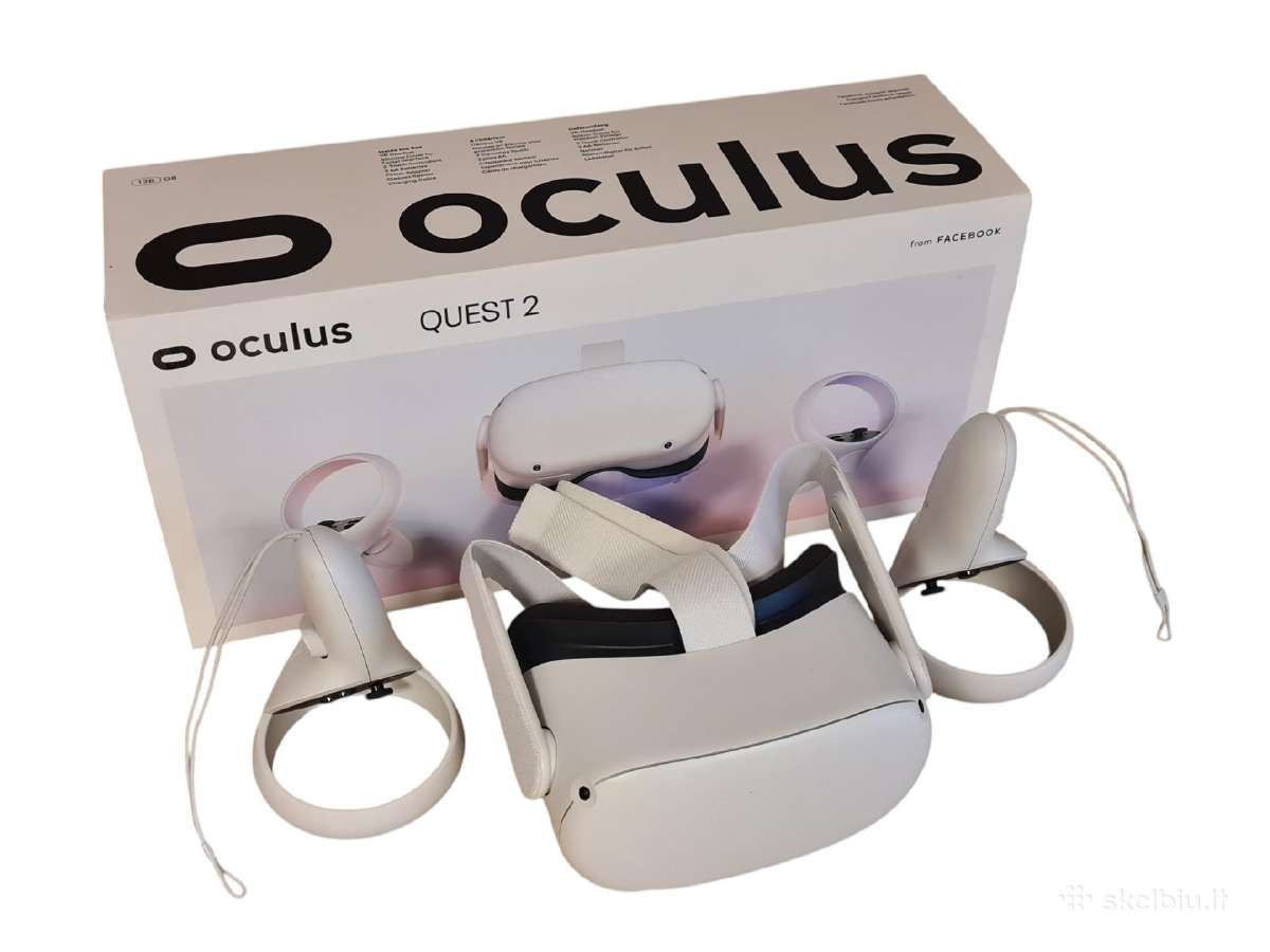 Oculus Quest 2 128gb + 3 mėn. garantija - nuotraukos Nr. 2