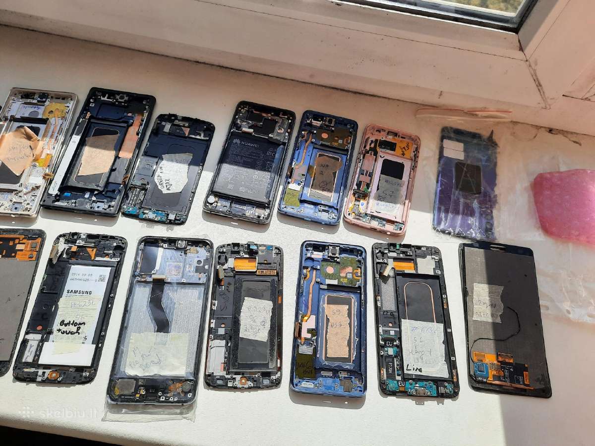 Telefono dalys priekine dalis ekranas baterija - nuotraukos Nr. 3