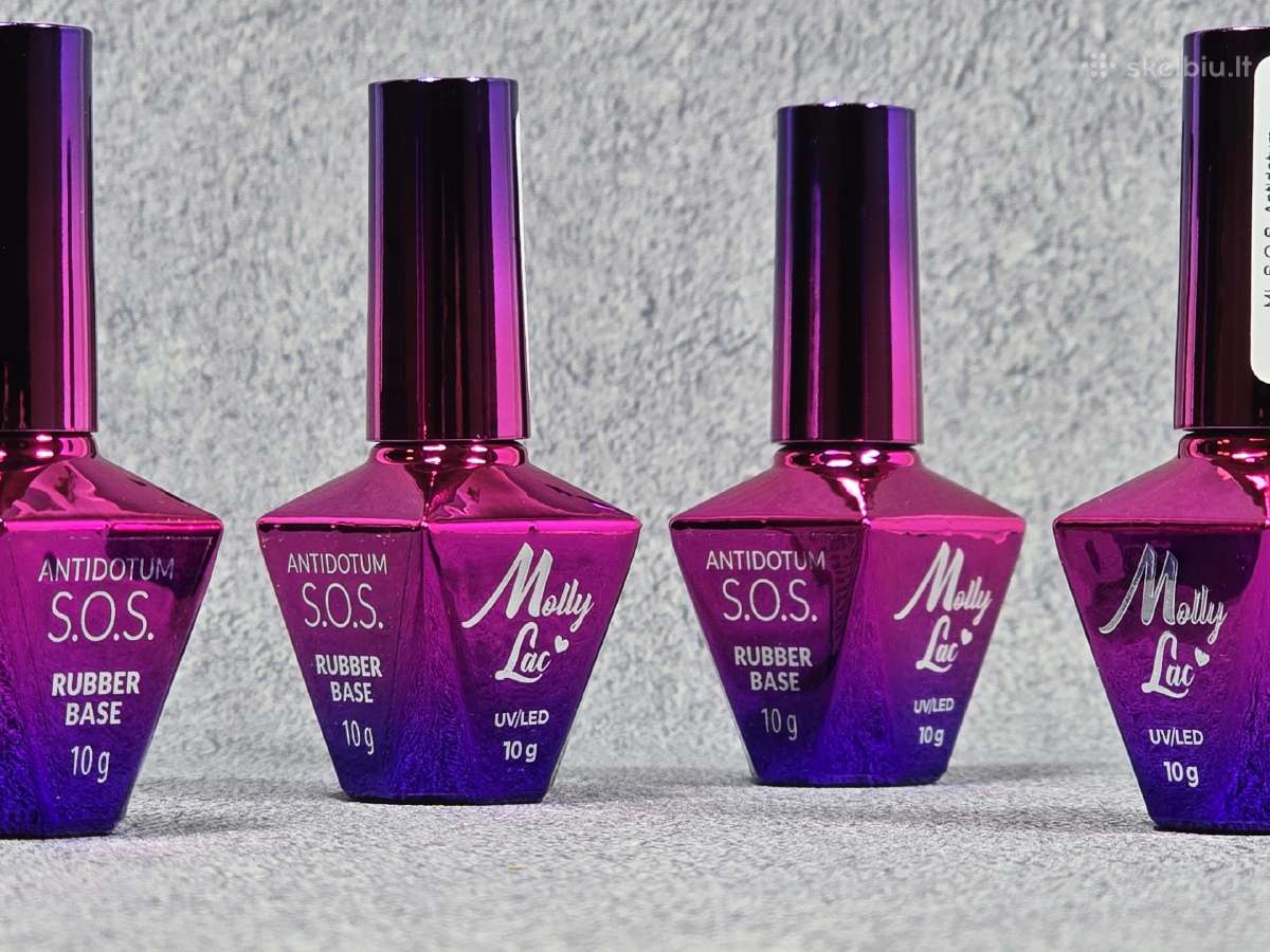 Kaučiukinė bazė minkštiems silpniems nagams Molly