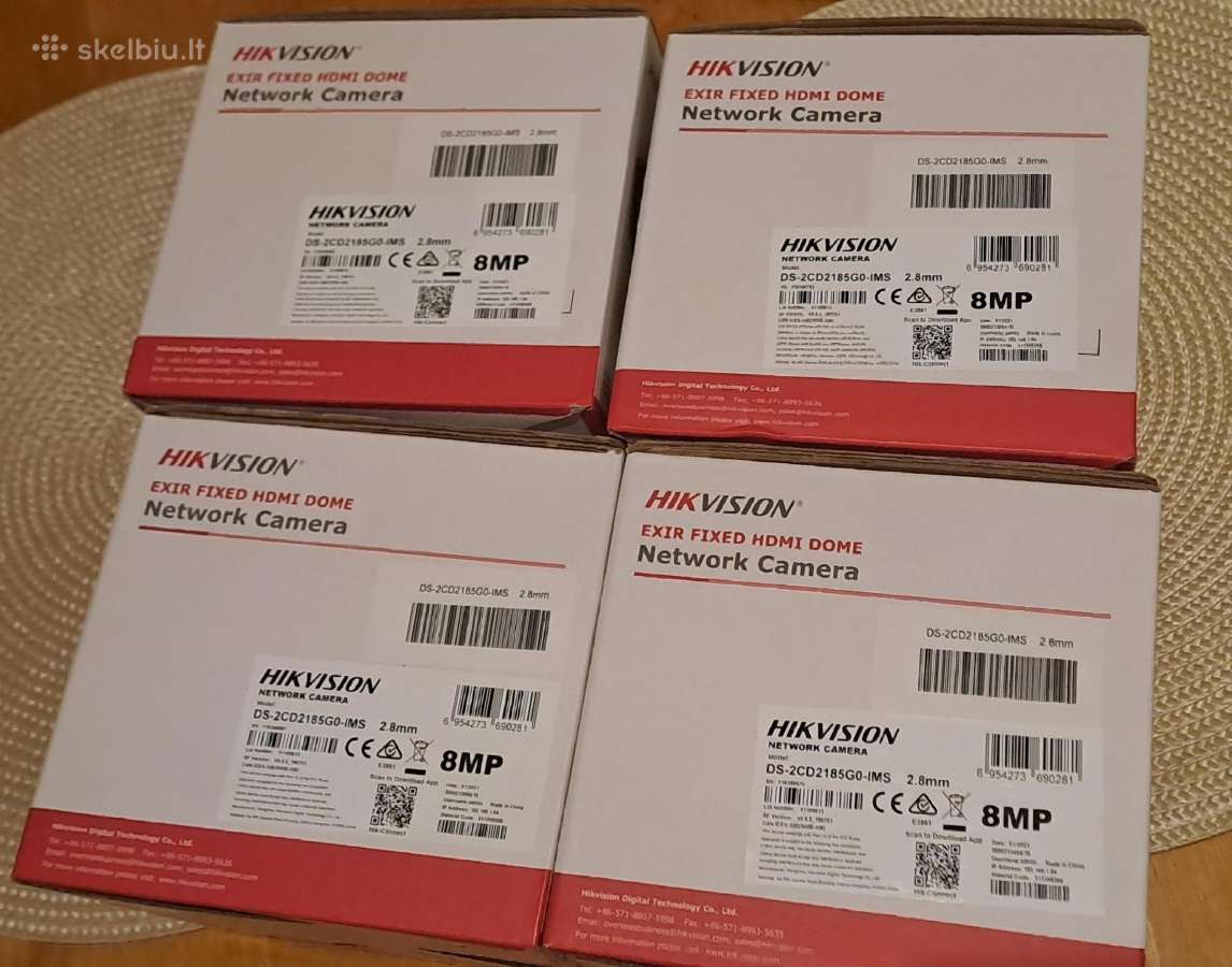 Hikvision dome DS-2cd2185g0-ims F2.8 - nuotraukos Nr. 2