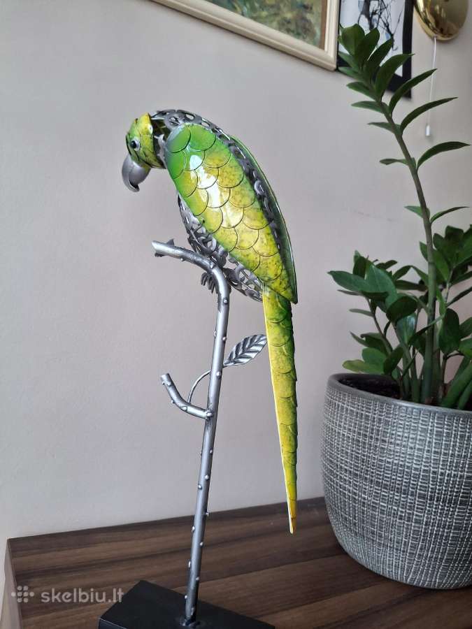 Dekoratyvinė pastatoma papūga - nuotraukos Nr. 8