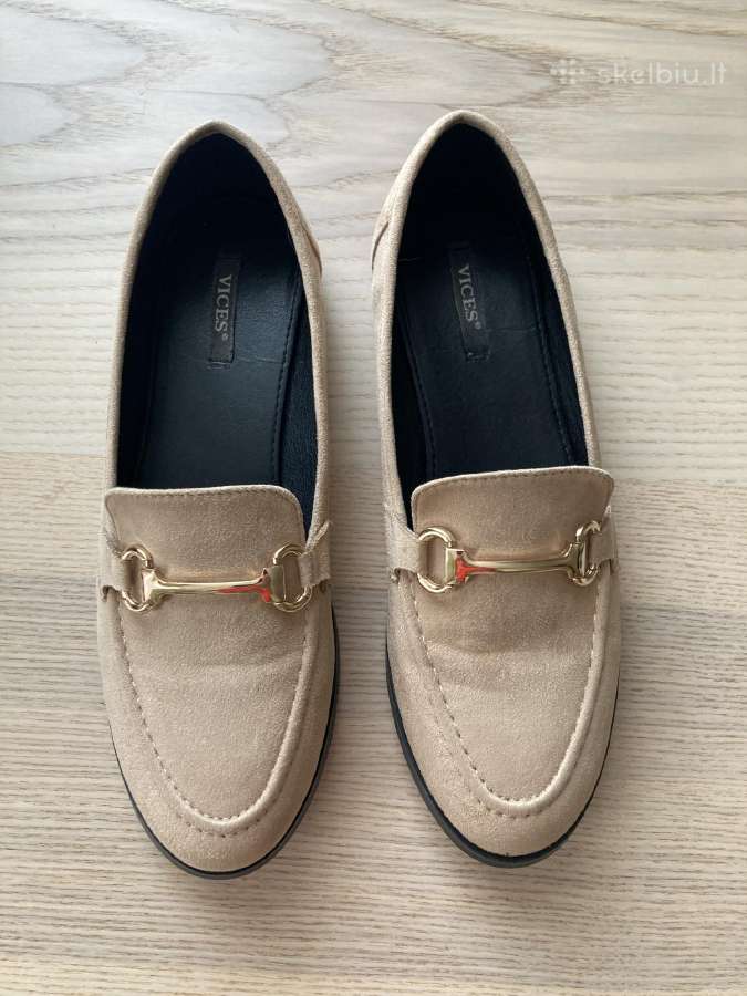 Moteriški bateliai "Mokasinai"