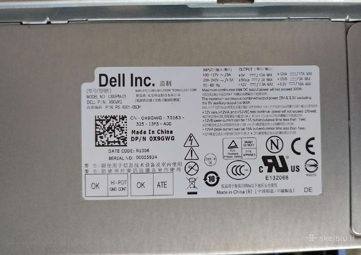 Maitinimo blokai Psu 300w 350w - nuotraukos Nr. 2