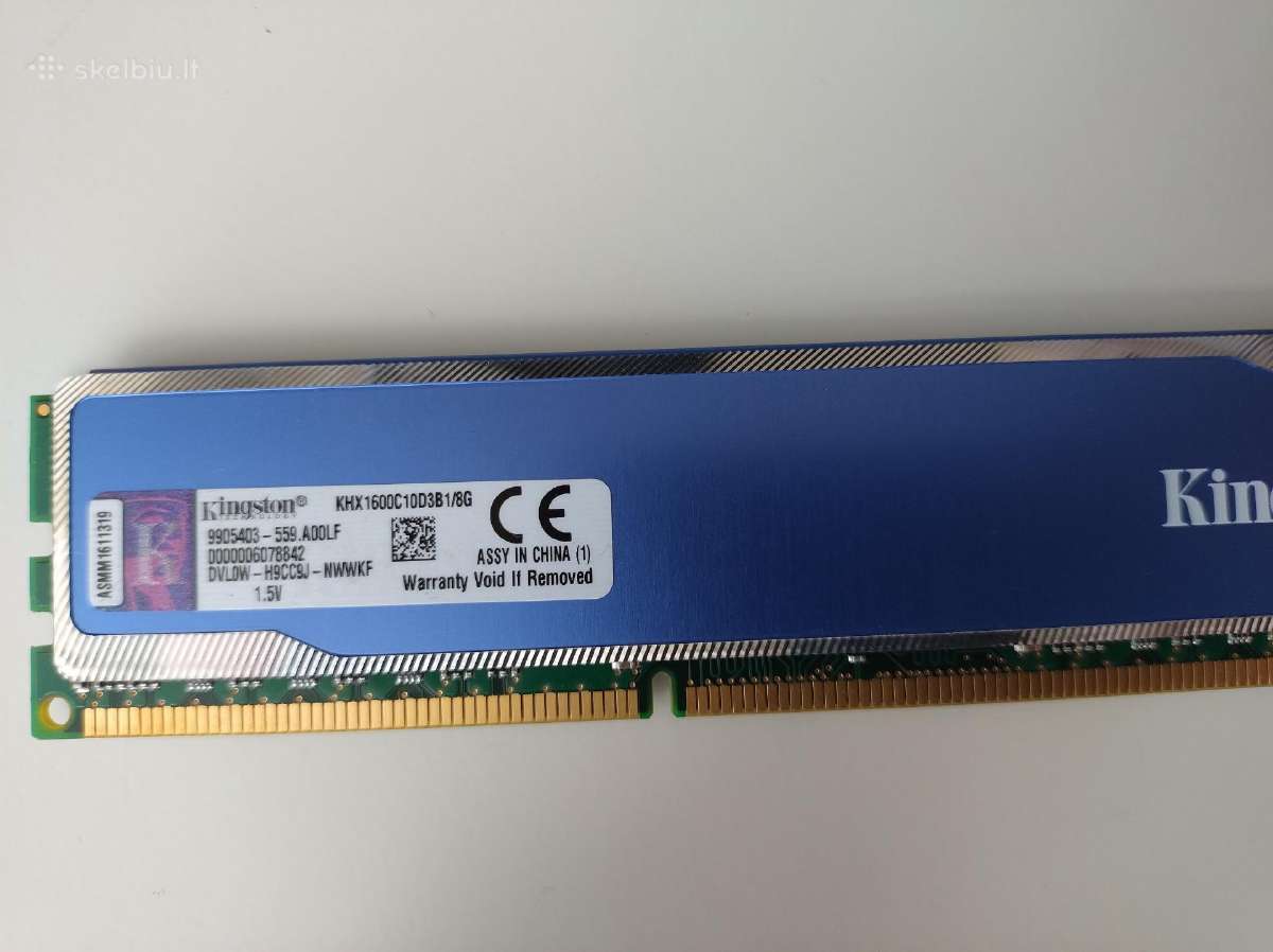 Ddr-3 RAM 2, 4, 8 GB