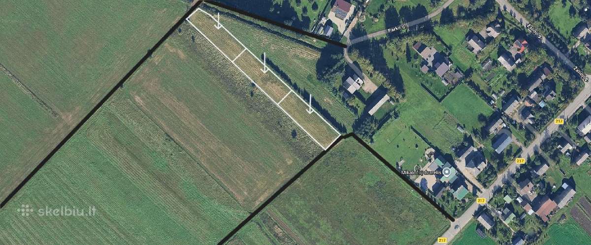 3 sklypai netoli Klaipėdos su elektra (Jokūbavas)