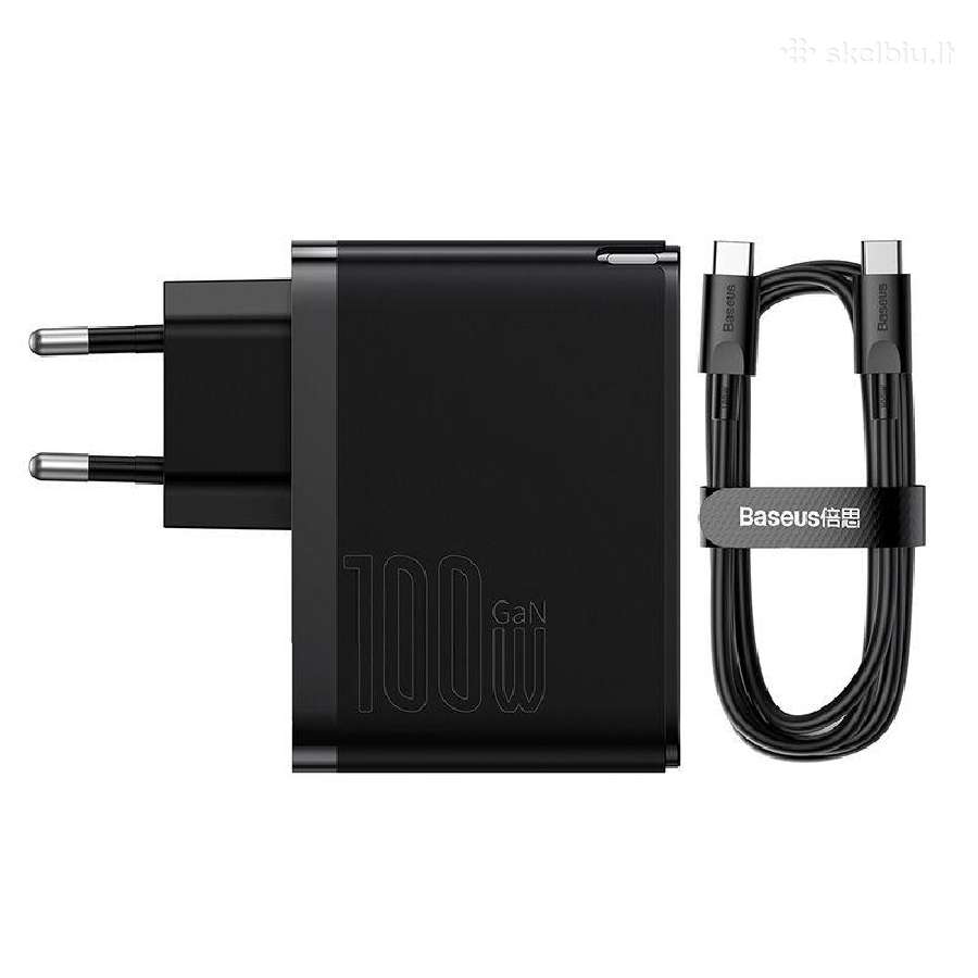 Baseus Gan5 Pro 100w Usb Usb-c (Qc4 + Pd3.0) +U
