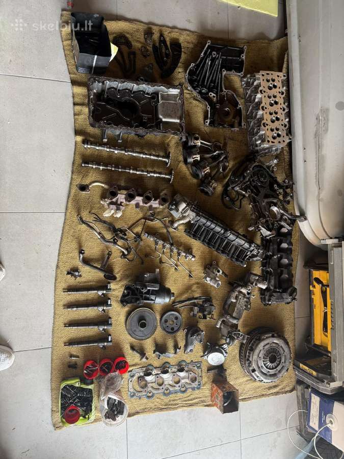 1.7l. Crdi 100kw Variklis dalimis.