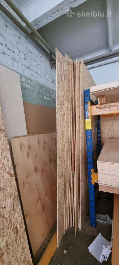 Osb plokštės 8-9mm 1220 x2500, 1250x2500 - nuotraukos Nr. 2