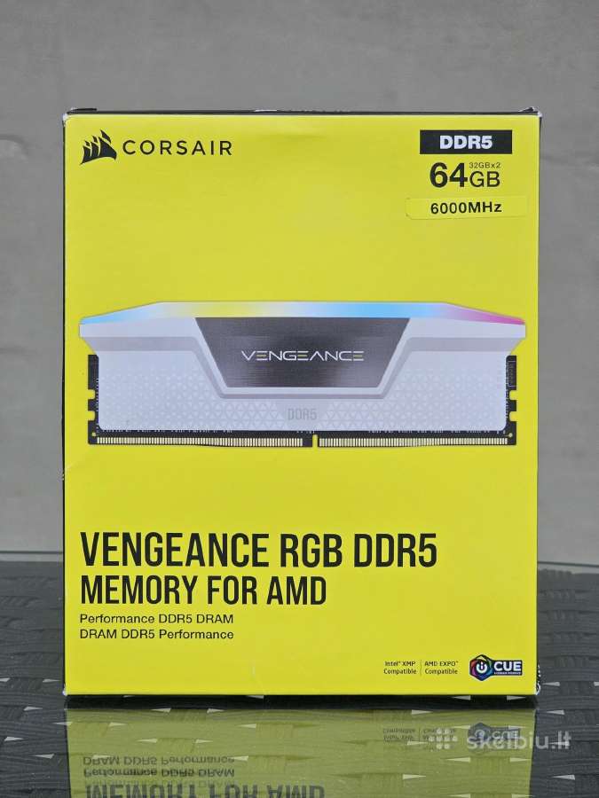 Corsair Vengeance Rgb Ddr5 64gb 6000mhz Cl30 White