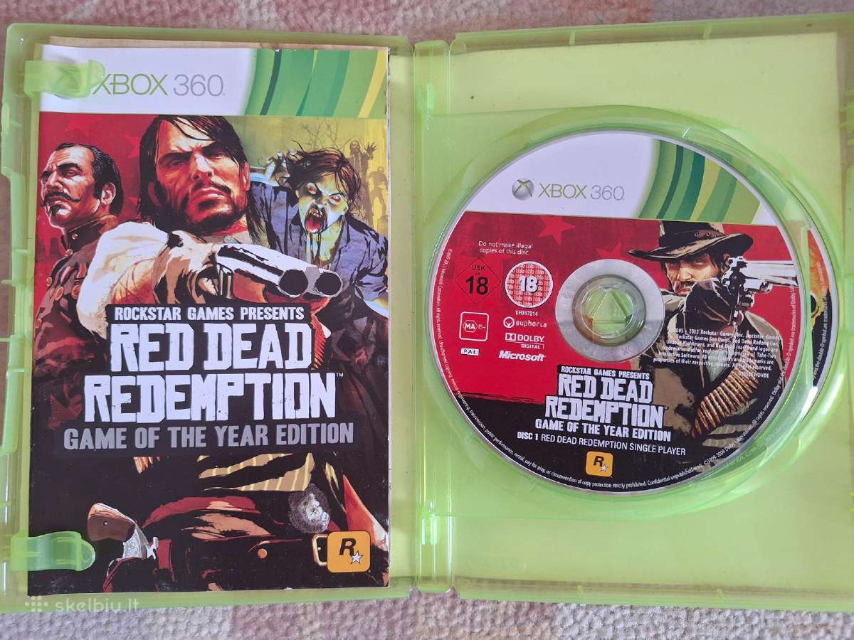 Red dead redemption game of the year xbox 360 - nuotraukos Nr. 2