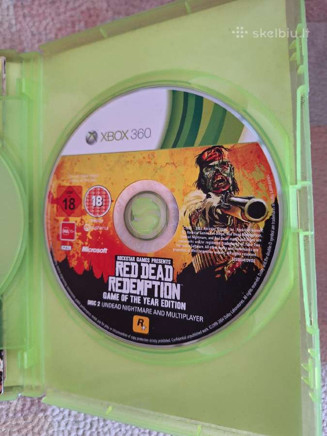 Red dead redemption game of the year xbox 360 - nuotraukos Nr. 3
