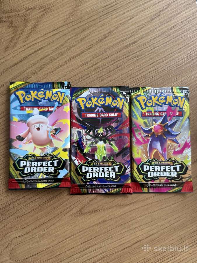 Perfect Order Pokemon booster pakai