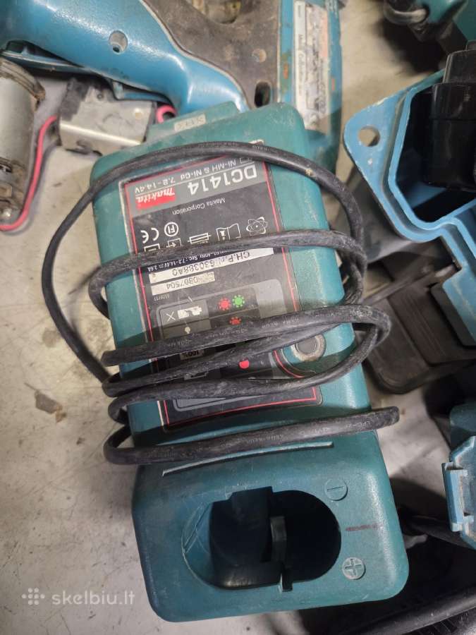 Makita pakrovėjas Dc1414t(7.2-14,4v)suktukai - nuotraukos Nr. 8