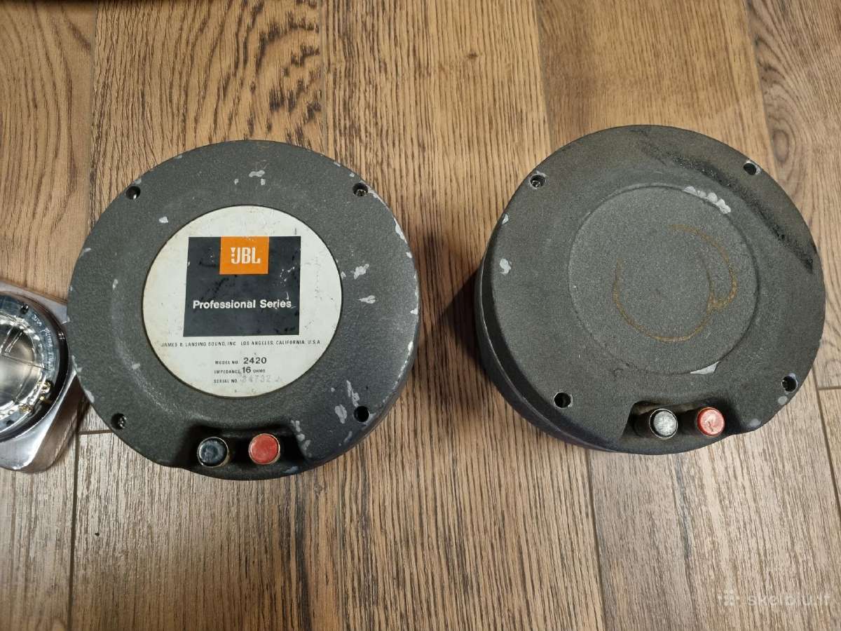 Jbl-2420 draiveriai + hornai - nuotraukos Nr. 4