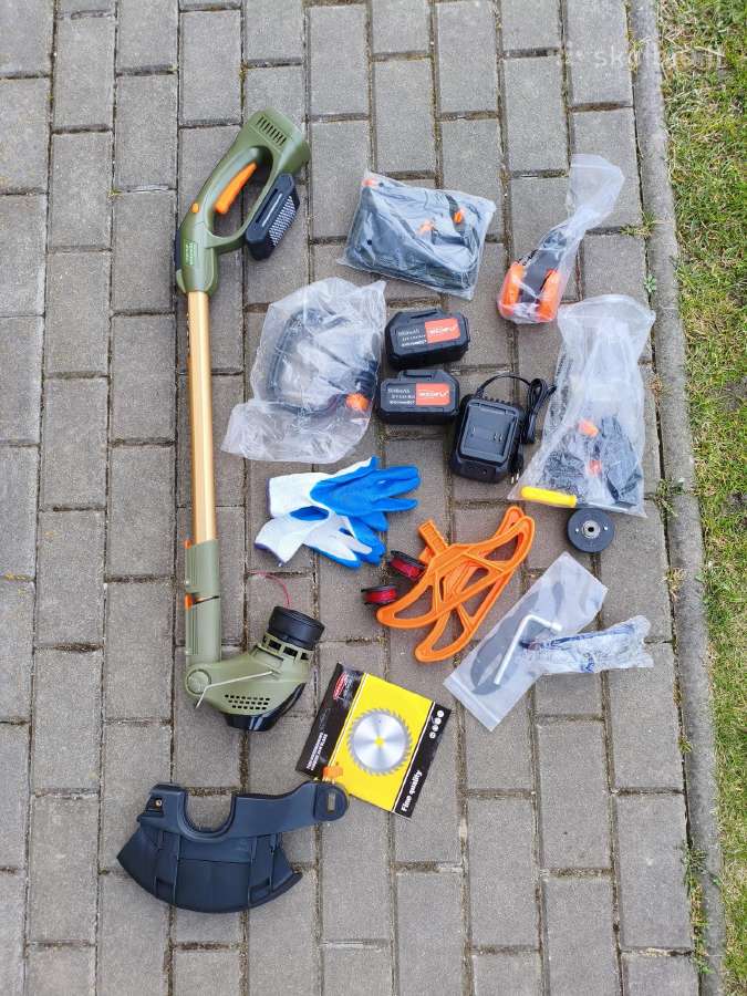 Akumuliatorinis trimerio komplektas