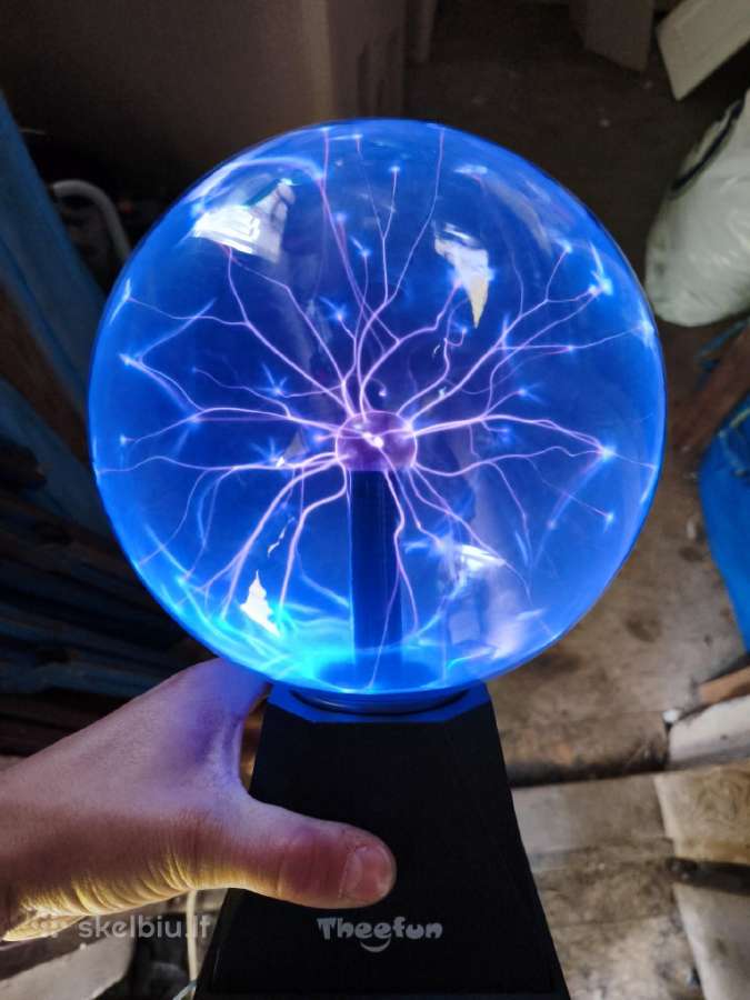 Plazminė lempa (elektrinė „žaibo“ sfera) - nuotraukos Nr. 5