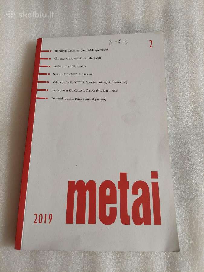 Metai 2019-2