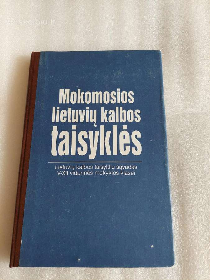 Mokomosios lietuvių kalbos taisyklės