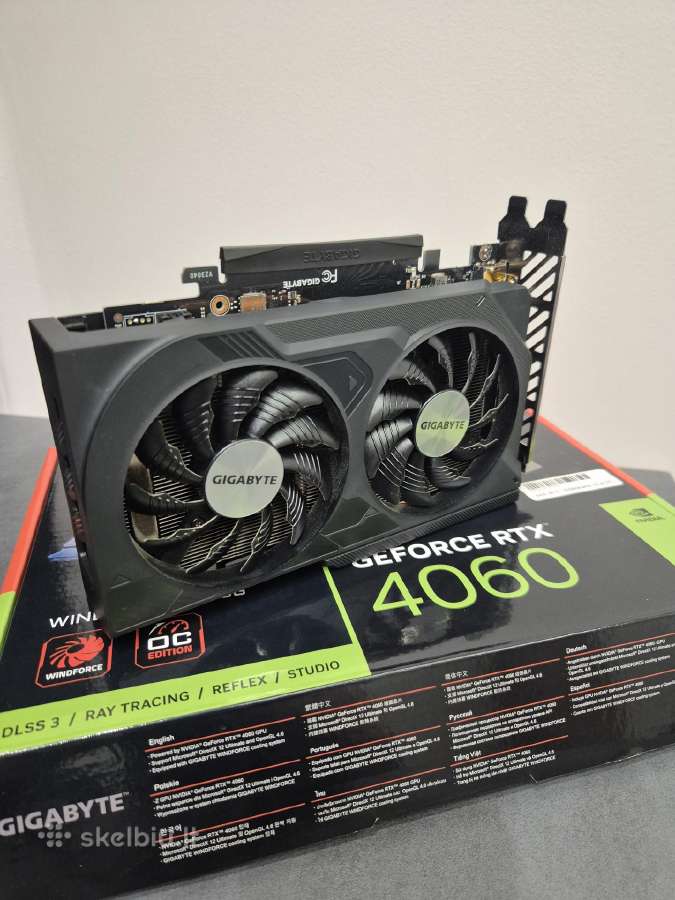 Gigabyte Rtx 4060 8gb Windforce Oc Edition