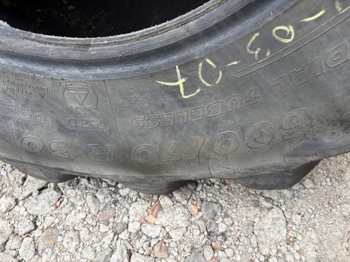 600/70/r30 Michelin padanga - nuotraukos Nr. 6