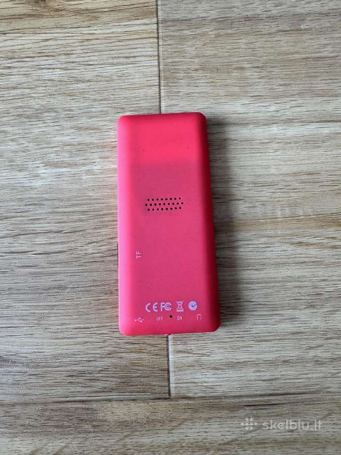 Mini Mp3 LCD Color Grotuvas Raudonas - nuotraukos Nr. 3