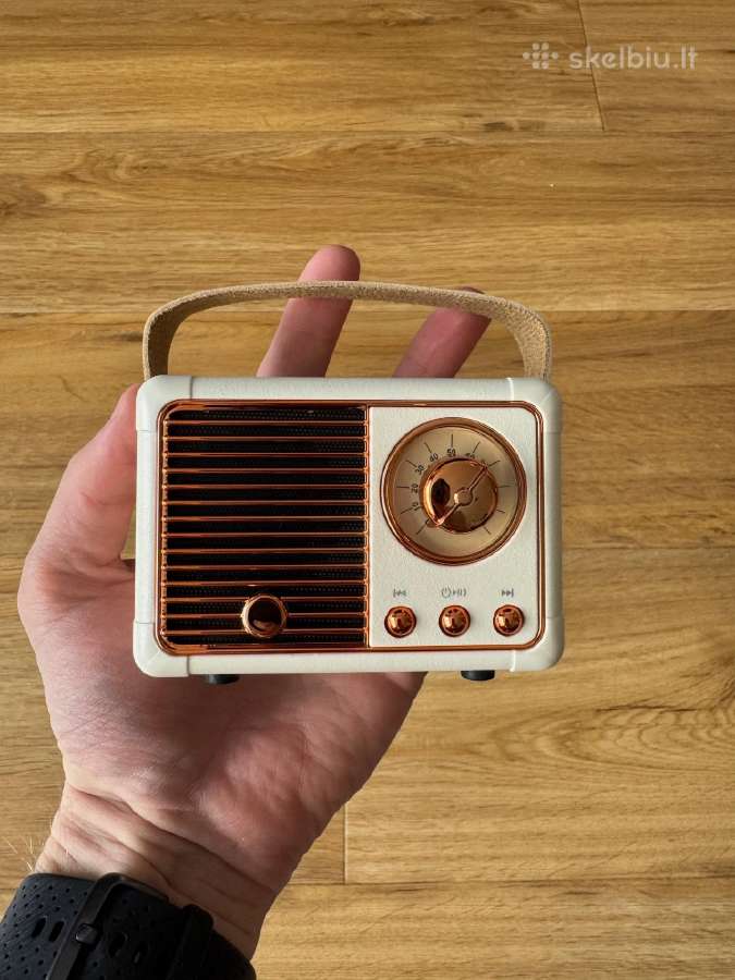 Nešiojama Mini Retro Bluetooth Garso kolonėlė