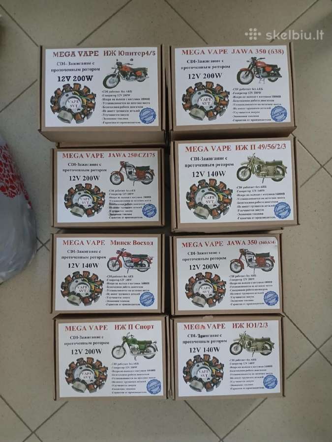 Cdi /Vape Degimai Iž,jawa,dnepr, Minsk-motociklams - nuotraukos Nr. 11